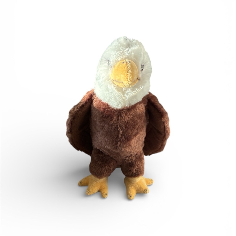Wildlife Artists, Inc Plush Brown White Eagle Toy Stuffed Animal